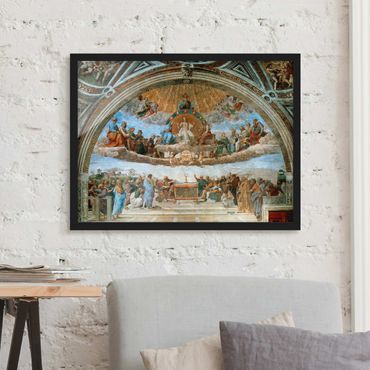 Framed poster - Raffael - Disputation Of The Holy Sacrament