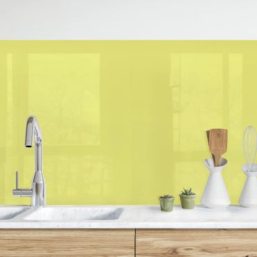 Kitchen wall cladding - Pastel Green