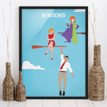 Framed poster - Film Poster Bewitched