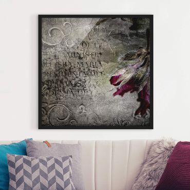 Framed poster - Mystic Flower