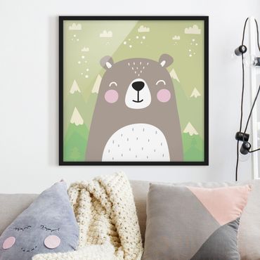 Framed poster - Little bear