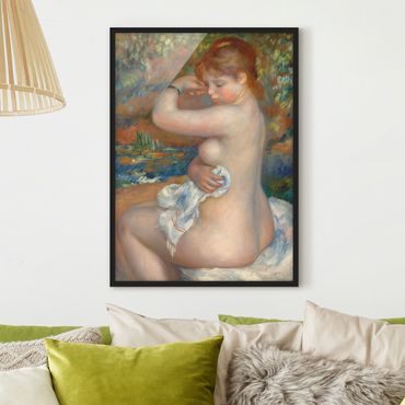 Framed poster - Auguste Renoir - After the Bath
