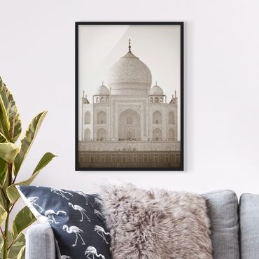 Framed poster - Taj Mahal