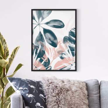 Framed poster - Tropical Oracle Petrol I
