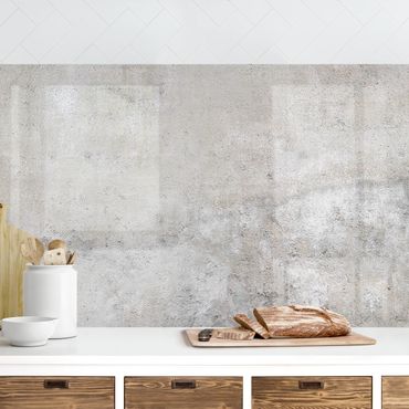 Kitchen wall cladding - Shabby Concrete Look