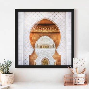 Framed poster - Gate To The Mosque