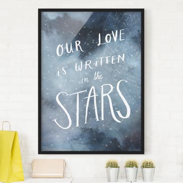 Framed poster - Heavenly Love - Star