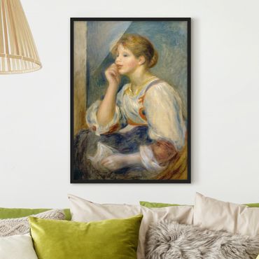 Framed poster - Auguste Renoir - Woman with a Letter