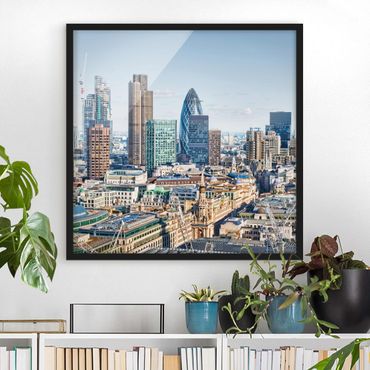 Framed poster - City Of London