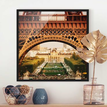 Framed poster - French View