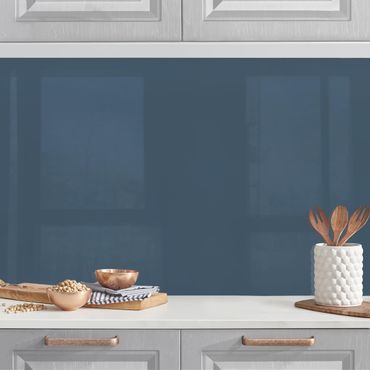 Kitchen wall cladding - Slate Blue