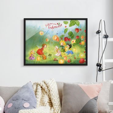 Framed poster - Little Strawberry Strawberry Fairy - Lanterns