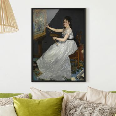 Framed poster - Edouard Manet - Eva Gonzalès