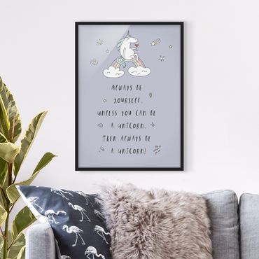 Framed poster - Always Be Yourself