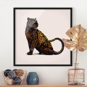 Framed poster - Golden Panthers