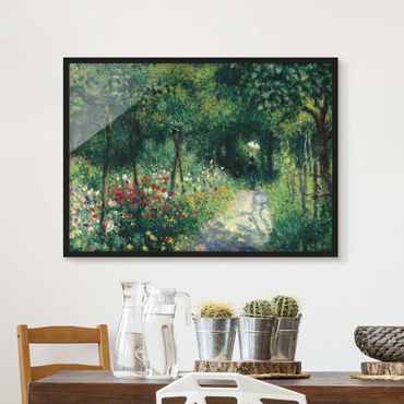 Framed poster - Auguste Renoir - Women In A Garden