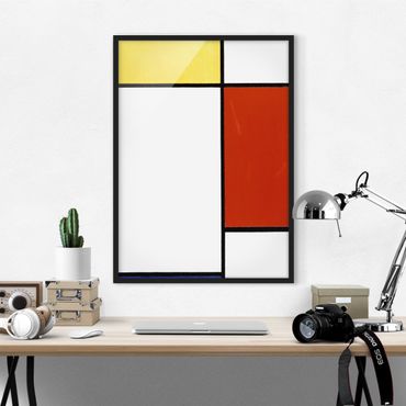 Framed poster - Piet Mondrian - Composition I