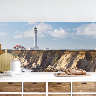 Kitchen wall cladding - Point Arena Lighthouse California