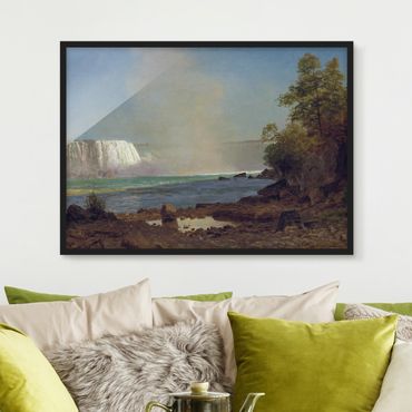 Framed poster - Albert Bierstadt - Niagara Falls