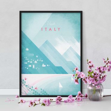 Framed poster - Travel Poster - Italy