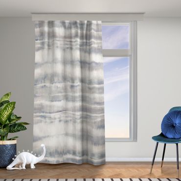 Curtain - Watercolour Fog Stripes