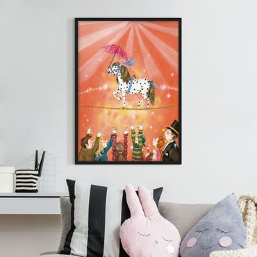 Framed poster - Circus Pony Micki
