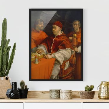 Framed poster - Raffael - Portrait of Pope Leo X