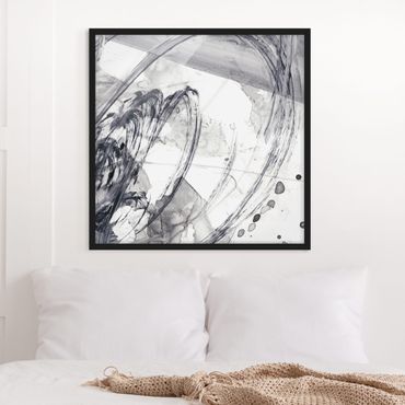 Framed poster - Sonar Black And White I