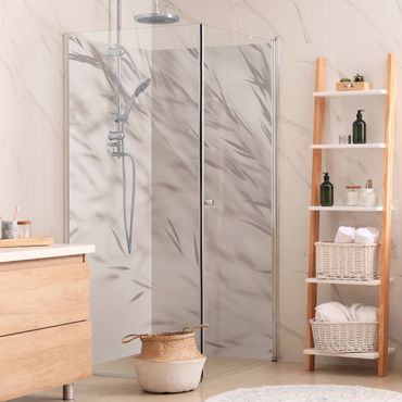 Shower wall cladding - Enchanting Meadow Grasses