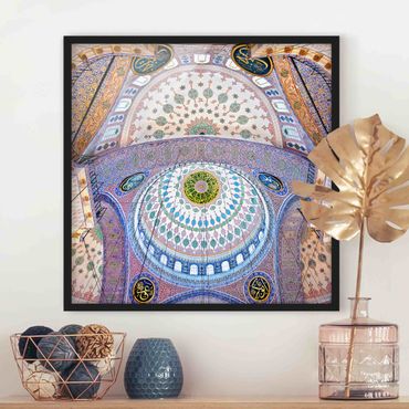 Framed poster - Blue Mosque In Istanbul