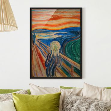 Framed poster - Edvard Munch - The Scream