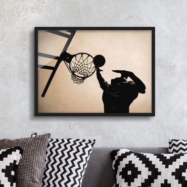 Framed poster - Basketball