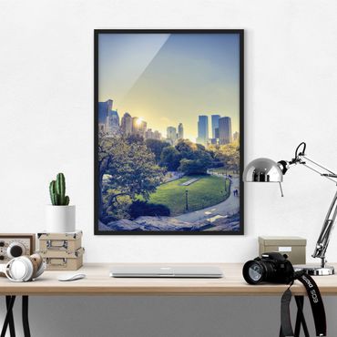 Framed poster - Peaceful Central Park