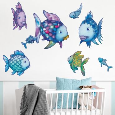 Wall sticker - The Rainbow Fish - Paradise Under Water