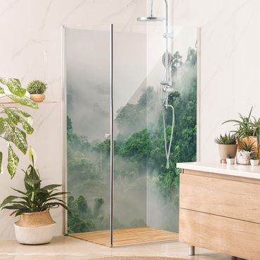 Shower wall cladding - Jungle In The Fog
