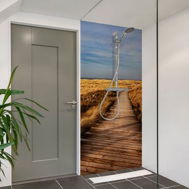 Shower wall cladding - Dune Path on Sylt I