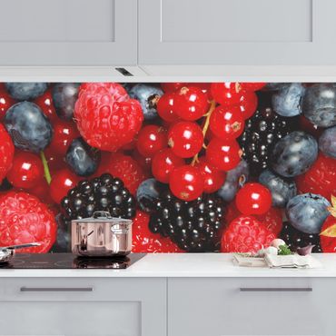 Kitchen wall cladding - Fruity Berries