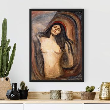 Framed poster - Edvard Munch - Madonna