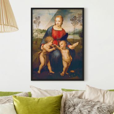 Framed poster - Raffael - Madonna of the Goldfinch