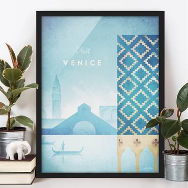 Framed poster - Travel Poster - Venice