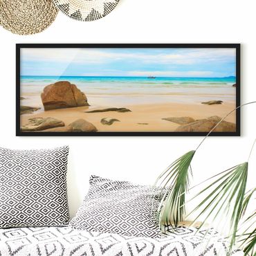 Framed poster - The Beach