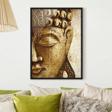 Framed poster - Vintage Buddha