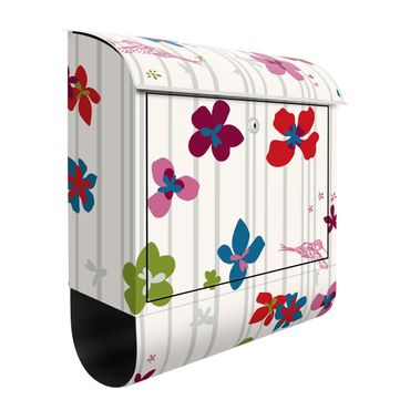 Letterbox - Floral Pattern
