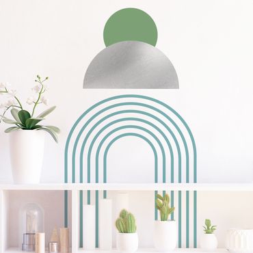 Wall sticker - Geometric forms composition IV