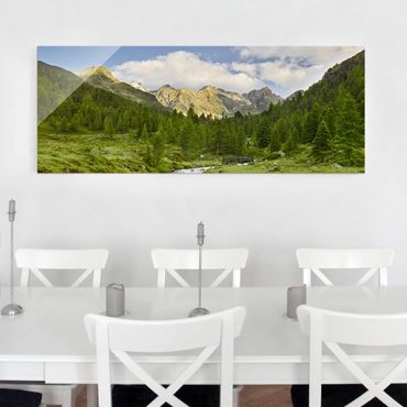 Glass print - Debanttal Hohe Tauern National Park