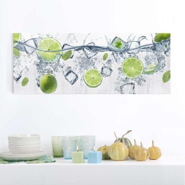 Glass print - Refreshing Lime