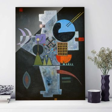 Glass print - Wassily Kandinsky - Cross Shape