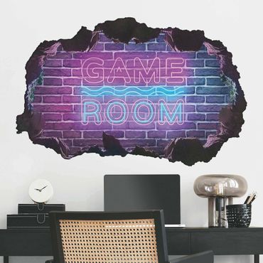 Wall sticker - Neon Text Game Room
