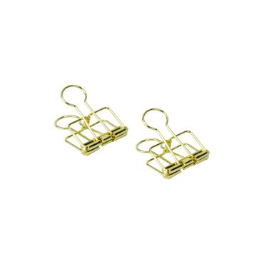 Accessories - Vintage Wire Binder Clip Gold