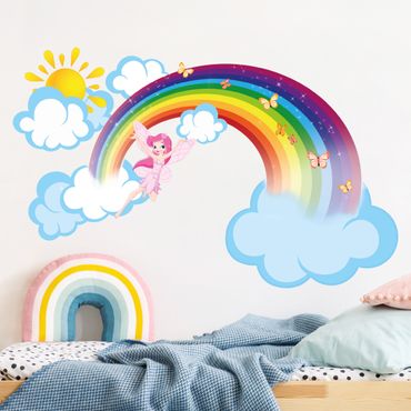 Wall sticker - Rainbow elf